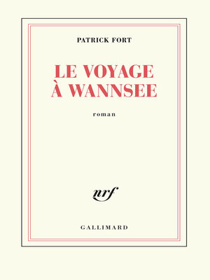 cover image of Le voyage à Wannsee